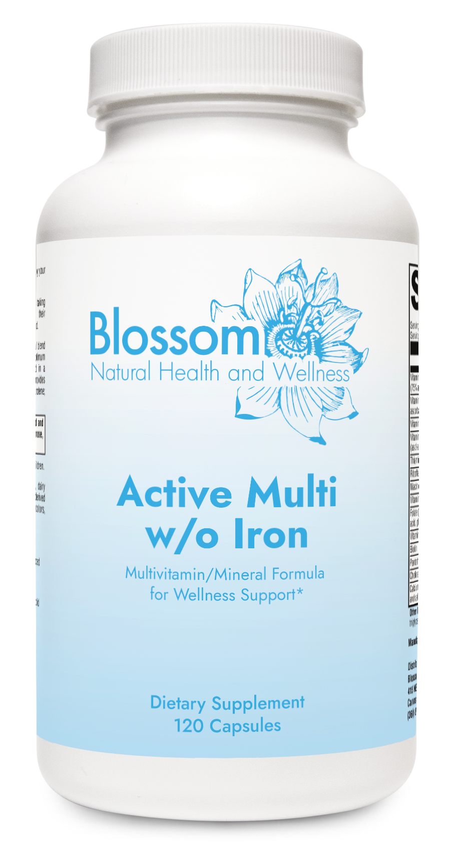 Blossom Natural Health, Active Multi w/o Iron