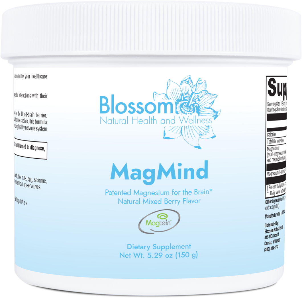 Blossom Natural Health, MagMind - Berry 60 Servings