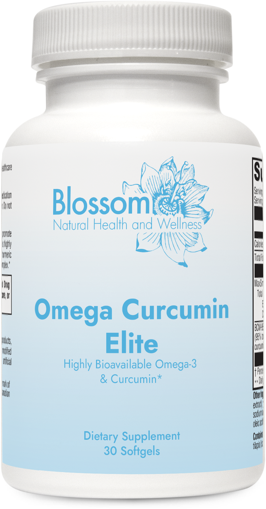 Blossom Natural Health, Omega Curcumin Elite