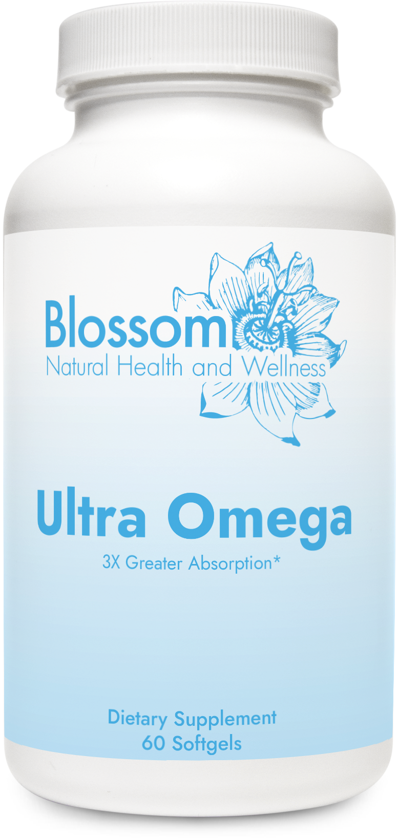 Blossom Natural Health, Ultra Omega - 60 Softgels