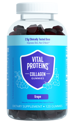 Collagen Gummies Grape 120 Gummies